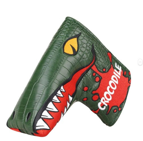 Crocodile Magnet Blade Putter Headcover