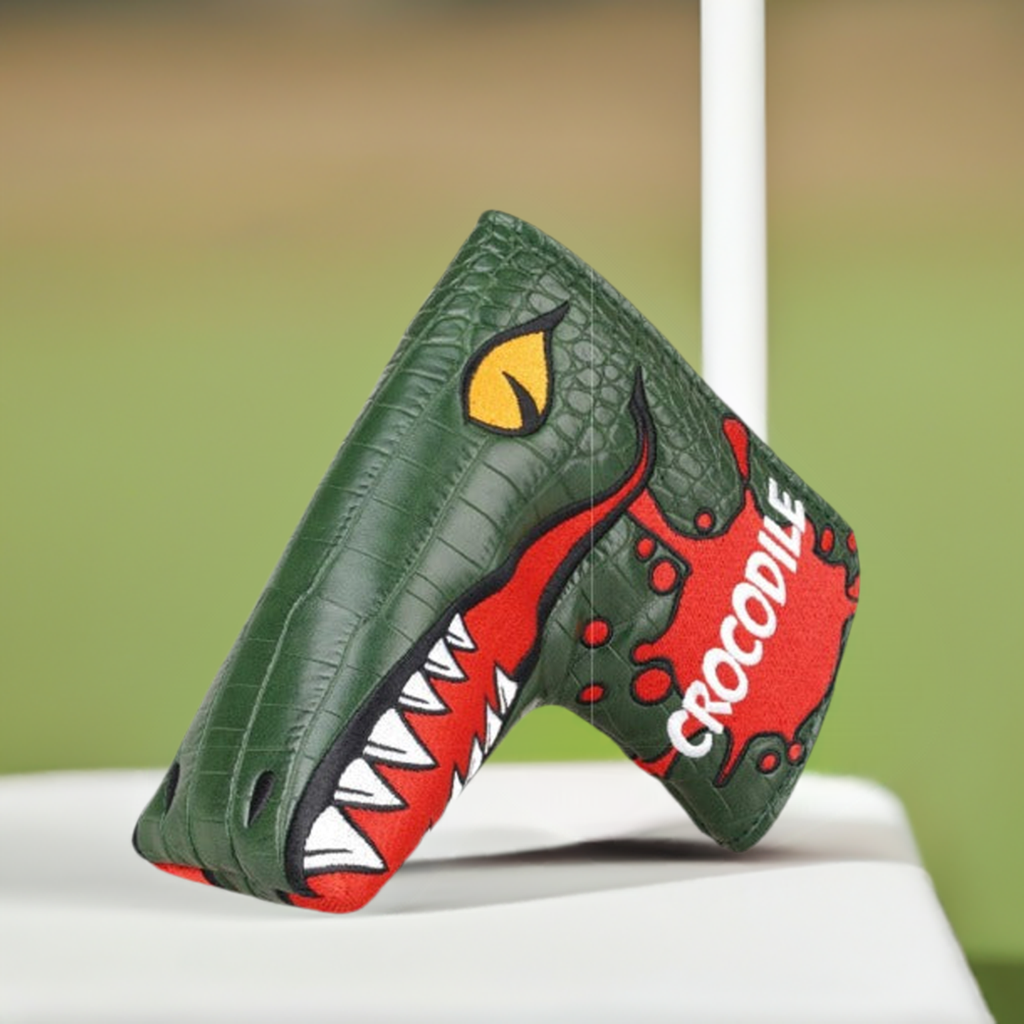 Crocodile Magnet Blade Putter Headcover