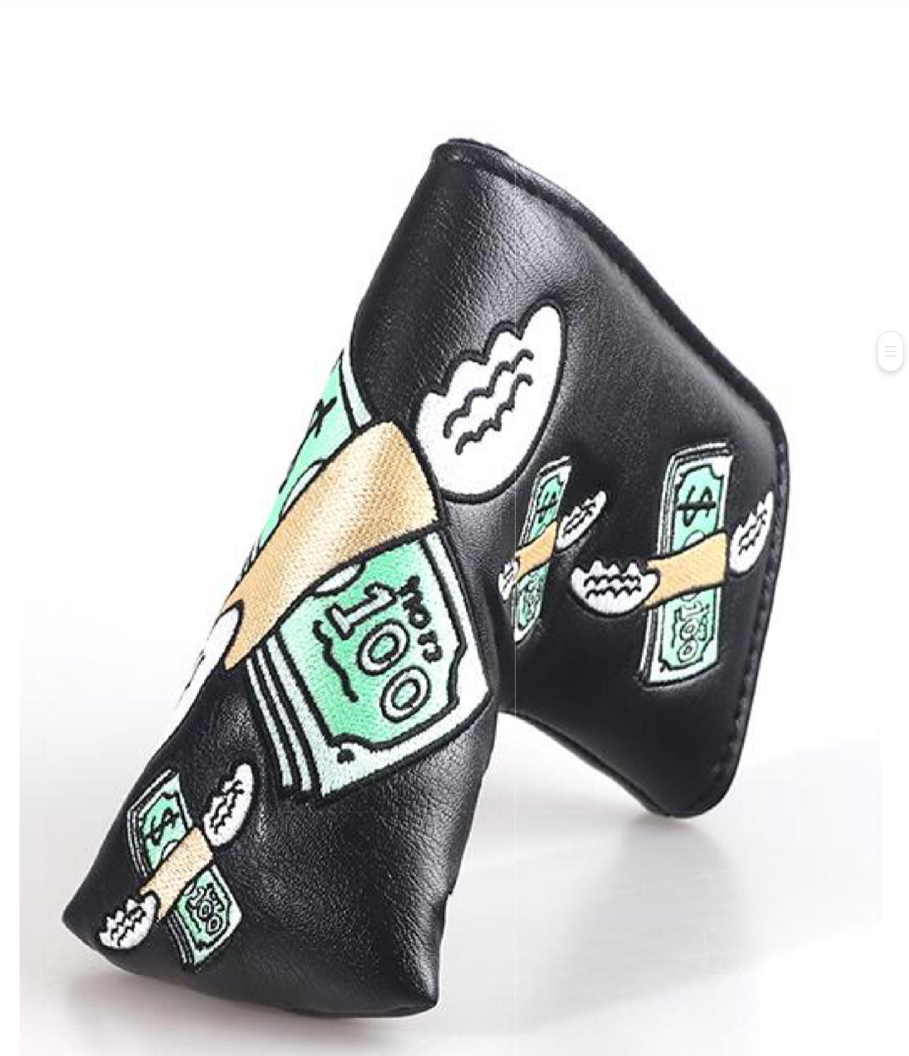 Money Magnet Blade Putter Headcover